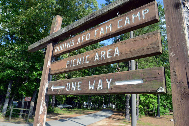 Robins Air Force Base, Georgia campground (Photo: U.S. Air Force/Tommie Horton)