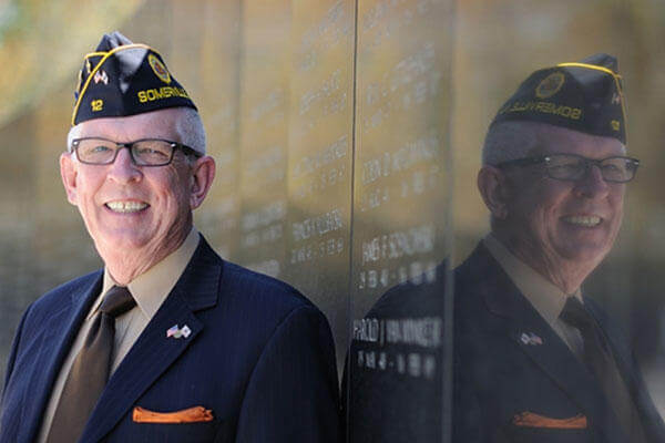 Bob Looby, Army veteran and American Legion member