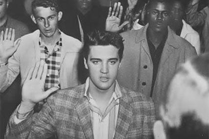 Elvis Presley inducted