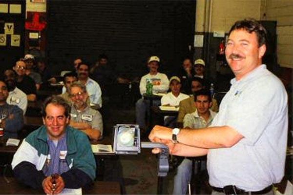 Emissions inspector training (State of Virginia photo)