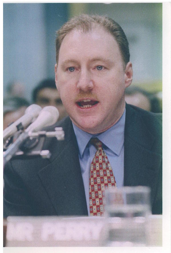 Bob testifies before the United States Senate.