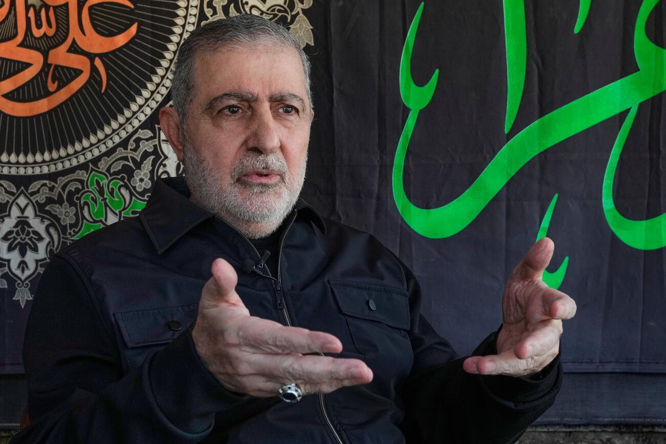 Map of Lebanon and Israel showing disputed border region