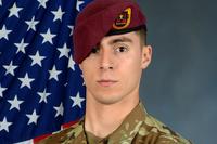 Spc. Gabriel D. Conde, 22, of Loveland, Colorado was an airborne infantryman in the 3rd Battalion, 509th Infantry Regiment, 4th Infantry Brigade Combat Team (Airborne), 25th Infantry Division, out of Joint Base Elmendorf-Richardson. (U.S. Army photo)