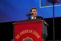 Department of Veterans Affairs Secretary Robert Wilkie addressed the American Legion's national convention in Indianapolis on Aug. 28, 2019. Twitter photo