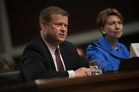 Acting Army Secretary Ryan D. McCarthy answers questions from members of the Senate Armed Services Committee during his confirmation hearing Sept. 12, 2019. (Army photo by Sgt. Dana Clarke)