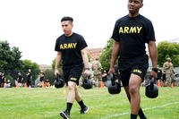 Sprint drag carry for Army combat fitness test