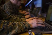 FILE PHOTO -- About 300 students at TBS were the first to take the Criteria Cognitive Aptitude Test, or CCAT, at Marine Corps Base Quantico. (U.S. Marine Corps/Lance Cpl. Joseph Sorci)