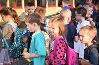 elementary school students ready to start school