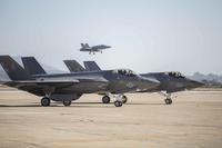 Marine Corps F-35C Lightning IIs at Miramar.