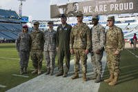 Jacksonville Jaguars game military appreciation game