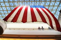 U.S. flag at Minot Air Force Base, North Dakota