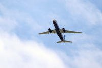 Russian Air Force Tu-214 flies over Offutt Air Force Base