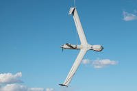 ScanEagle unmanned aerial system after flight at Al Asad, Iraq