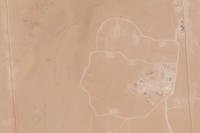 A satellite photo showing an area of Prince Sultan Air Base in Saudi Arabia .