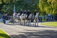 Military funeral at Arlington National Cemetery for Gen. Colin Powell.