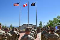 A Change of Responsibility ceremony held for the Montana National Guard.