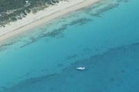 A disabled vessel near Cay Sal, Bahamas