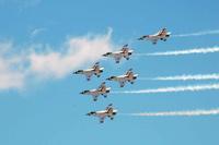 U.S. Air Force Thunderbirds depart Pearl Harbor