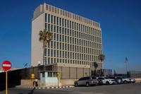 The U.S. embassy in Havana, Cuba is seen on Jan. 4, 2023.