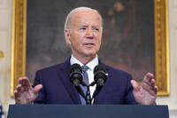 President Joe Biden delivers remarks