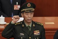 Newly elected Chinese Defense Minister Gen. Li Shangfu takes his oath