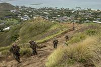Training raid at Marine Corps Training Area Bellows, Hawaii