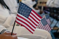 Recruits take the Naturalization Oath of Allegiance