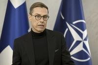 innish President Alexander Stubb meets with media