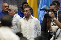 Colombia's President Gustavo Petro arrives at the opening ceremony of COP16