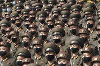 North Korea soldiers