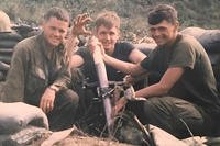 Acclaimed screenwriter William Broyles Jr. (right) served in the Marine Corps during the Vietnam War.