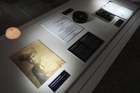 Artifacts are displayed inside the Buffalo Soldiers National Museum in Houston.