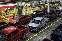Ford F-150 Factory with trucks