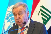 United National Secretary-General Antonio Guterres