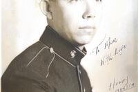 A photo of U.S. Marine Corps veteran Joseph Suina after he completed boot camp, and before two tours in Vietnam. (Joseph Suina)