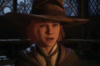 Your character being sorted in Hogwarts Legacy