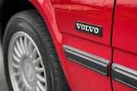 Volvo 740 Turbo badge close-up