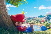 Mario sleeping in The Super Mario Galaxy Movie (2026)