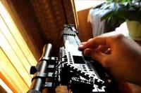 Guy Builds Sniper Rifle Out of Legos