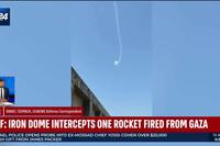 Iron Dome Intercepts Rocket Fired from Gaza