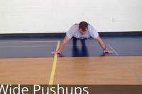 Stew Smith Fitness Library: Wide Pushups