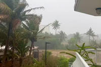 Typhoon Mawar Approaches Pacific Island of Guam