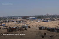 Huge Smoke Cloud Erupts After Explosion in Southern Gaza