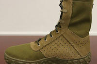 One of several jungle boots undergoing testing by soldiers. It’s the only photo of a boot the Army is testing thus far. (Source: U.S. Army photo)
