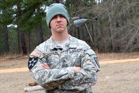 Soldiers with the U.S. Army’s Experimentation Force, known as EXFOR, test miniature drones during an exercise March 4 at Fort Benning, Georgia. Photo by Matthew Cox/Military.com