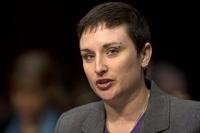Former Army Sgt. Rebekah Havrilla told a Senate panel hearing on March 13, 2013, that she encountered a &quot;broken&quot; military criminal justice system after she was raped by another service member while serving in Afghanistan. (AP Photo/Carolyn Kaster)