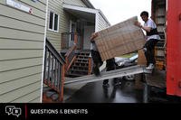 Will the military pay for all of your final move? It depends on why you’re getting out. Petty Officer 3rd Class Jonathan Klingenberg/U.S. Coast Guard