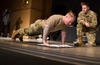 Push-ups are integral part of military workouts.