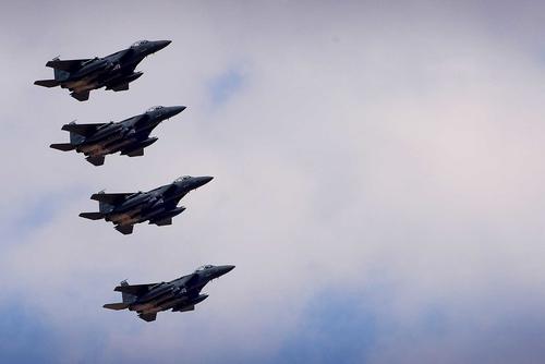 F-15E Strikes Eagles return from exercise Red Flag 16-4.