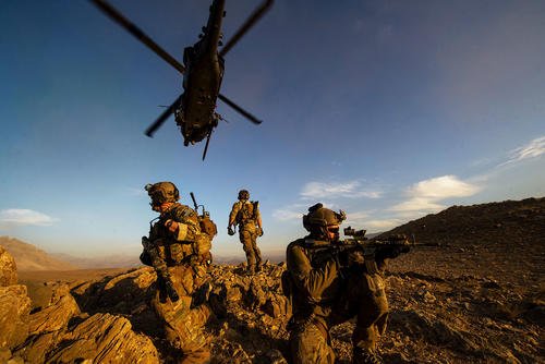 U.S. Air Force pararescuemen Afghanistan